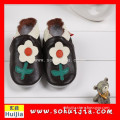 Wholesale products china High Quality genuine cow leather blue car embroidered baby shoes in USA